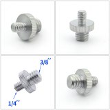 FEICHAO 1Pcs 1/4 3/8 Male to Female Thread Screw Mount Adapter Tripod Plate Screw Mount for Camera Flash Tripod Light Stand Converter