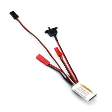 FEICHAO 20A Brushed ESC Car Motor Speed Controller Bothway No Brake Function for 1/16 1/18 RC Car Boat