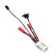 FEICHAO 20A Brushed ESC Car Motor Speed Controller Bothway No Brake Function for 1/16 1/18 RC Car Boat