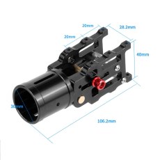 FEICHAO  Z25 / Z30 CNC Aluminum Folding Arm Tube Joint DIY for Dia 25mm / 30mm Automatic Auto RC Quadcopter Hexacopter Multircotor