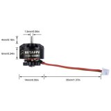 FEICHAO 1105 5000KV 4S Brushless Motors with 3018 3x1.8 3 Inch 2 Paddle 1.5mm Hole PC Propeller for FPV Racing Drone Quadcopter