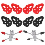 FEICHAO 4pcs 3D Printed Printing Frame Seat Protection Frame For Mark4 Rack RC Racing Drone Accessories
