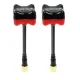 FEICHAO 2PCS  5.8GHz Circular Polarized Triumph FPV Antenna SMA RP-SMA 85mm Transmitter Mushroom Antenna for FPV RC Quadcopter