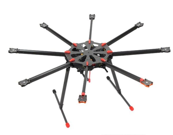 Tarot X8 TL8X000 8 axle Octocopter Umbrella Type Folding Frame Multicopter Electronic Retractable Landing Skid for FPV FS