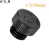 FEICHAO 10Pcs ABS Mounting Cap Pipe Close End M12 Thread for 15mm Cheese Rods Protector SLR Cameras Slide Rail Support System Photograph