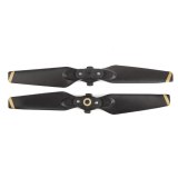 FEICHAO 4Pairs 4730F Propellers for Spark Quick-release Foldable Props White/Gold Stripe 4730F-4 with Storage box RC Spare Parts