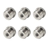 FEICHAO 6Pcs 3/8  1/4  5/8  to 3/8 inch Tripod Screw Converter Nut Camera Adapter Mount for Light Stand Rig Microphone Video Photograph
