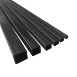 FEICHAO 10 pcs  RC Model Accessories Carbon Fiber Square Tube Length 500mm Multi-Size OD 3mm 4mm 5mm 6mm 8mm 10mm