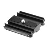 FEICHAO For HDMI Cable Winder Clamp Mount Plate for 5  Ninja V Monitor for A6500 5D2 BMPCC 4K 6K Camera Cage Rig 1/4  Fixed Clip Adapter