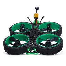 FEICHAO Green Hornet 3Inch CineWhoop 4S / 6S FPV Racing Drone BNF PNP w/ SucceX-E Mini F4 35A BLHeli32 4 in 1 ESC 500mW VTX