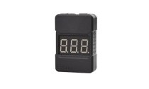 FEICHAO BX100 1-8S Lipo Battery Voltage Tester Low Voltage Buzzer Alarm Checker with Dual Speakers