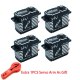 FEICHAO Jx CLS-HV7346MG 46KG HV Steel Gear Full CNC Aluminium Shell Coreless Servo for Helicopter Waterproof