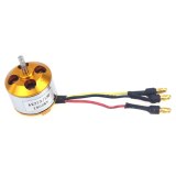 FEICHAO 4 Pcs A2212 1000KV Brushless Outrunner Motor W/ Mount with 12 Pairs 3.5MM Banana Plug ( Male and Female) Soldered FS