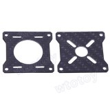 FEICHAO CNC Aluminum Alloy Motor Mounting Holder Bracket 20mm Red for RC Multicopter Carbon Tube + FS