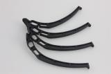 FEICHAO 140MM High Landing Gear Skid Wheel Tripod for DIY FPV Aircraft   F450 F550 RC Quadcopter Hexacopter MultiRotor + FS