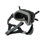 FEICHAO FPV Goggles Faceplate Lycr Fabric Sponge Pad Replacement w/ Head Strap for DJI Digital FPV Goggles RC Drone Spare Part