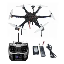 FEICHAO Assembled HMF S550 F550 Upgrade RTF Kit with Landing Gear & APM 2.8 Flight Controller GPS Compass No Gimbal FS