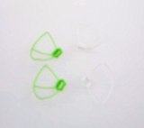 FEICHAO Protection Head Cover Protect Guard Circle Canopy For Mini CX-10 Wltoys V676 RC Helicopters 3 Colors Optional FS