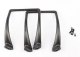 FEICHAO Universal Heighten Broaden Tall Landing Gear Skid For  Phantom 1 & 2 Quadcopter FPV Black 2Pcs + FS