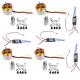 4Sets/lot A2212 1000KV Brushless Motor + 30A Speed Controller ESC For DIY 4 6 axle RC Quadcopter Multirotor Aircraft FS