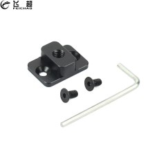 FEICHAO M4 to 1/4 Screw Adapter Extend Handle Mount Plate Adapter Monitor Holder Aluminum Alloy for DJI Ronin S Stabilizer Magic Arm