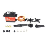 FEICHAO 25KG 30KG Digital Servo Robot Arm Large Torque Metal Shell Servo Waterproof For RC Model Car/Multi-rotor Aircraft RC Toy