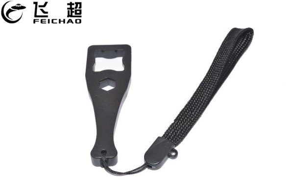 FEICHAO Tighten Screw Thumb Knob Bolt Nut Wrench Spanner Plastic Tool with Safety Rope for Gopro Hero 8 7 6 5 4 3 3+ Camera Tripod Mount