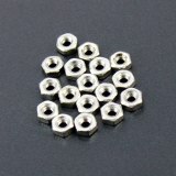 FEICHAO 100pcs/lot M2 Screw Nut Hex nuts For Coupler/Motor Mount/Servo Bracket/Robot Car chassis + FS