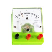 Feichao Pointer Ammeter Voltmeter 3A 15V Current Tester Meter Detection Panel Physics Teaching Tool School Supplies