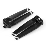 FEICHAO One Pair 4730F Propellers Quick-release Foldable CW CCW Props Paddle for Spark Drone Spare Parts White/ Gold Stripe