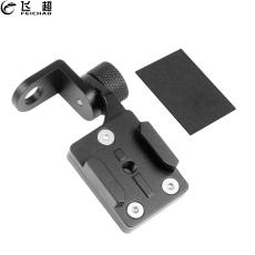 FEICHAO Motorcycle Rearview Mirror Mount Bracket Clamp Bar Camera Holder Aluminum for GoPro Hero 8 MAX XiaoYi SJCam SJ5000 Accessories