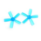FEICHAO 2 Pairs 2035 Propeller 2.0 inch 50.8mm PC Props 5-Paddle CW CCW Paddle for Indoor Brushless FPV Racer Drone Quadcopter