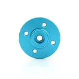 FEICHAO 1 Piece CNC Aluminum Alloy Servo Plate Round Disc Horn 24T Blue Color for HITEC Series + FS