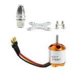 FEICHAO A2217 950KV 1250KV 1500KV 2300KV Outrunner Brushless Motor 3-4S For RC Airplane Aircraft DIY Drone 6/7/8/9/10/11inch Props
