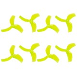 FEICHAO 4Pairs 8PCS D63 Ducted 3-paddle Propeller with 1.5mm Hole for RC FPV Racing Freestyle Toothpick Cinewhoop Duct Drones