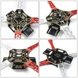 FEICHAO HJ 450 Multicopter 450F nylon Fiber Frame Airframe kit Strong Smooth RC KK MK MWC 4-axle DIY Quadcopter plane FS