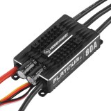 Hobbywing Platinum Pro V4 120A /80A 3-6S Lipo BEC  Empty Mold Brushless ESC for RC Drone Aircraft Helicopter