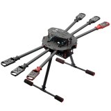 FEICHAO Q705/ Q650 3K Carbon Fiber 6-Alex Drone Folded Arm FPV UAV Quadcopter Frame Kit w/ Landing Gear Skid for DIY Helicopter