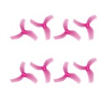 FEICHAO 4Pairs 8PCS D63 Ducted 3-paddle Propeller with 1.5mm Hole for RC FPV Racing Freestyle Toothpick Cinewhoop Duct Drones