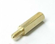FEICHAO 20Pcs M3 Hex Copper Column 50+6mm For Circuit board installation/car chassis Bracket/Robot Car Parts + FS