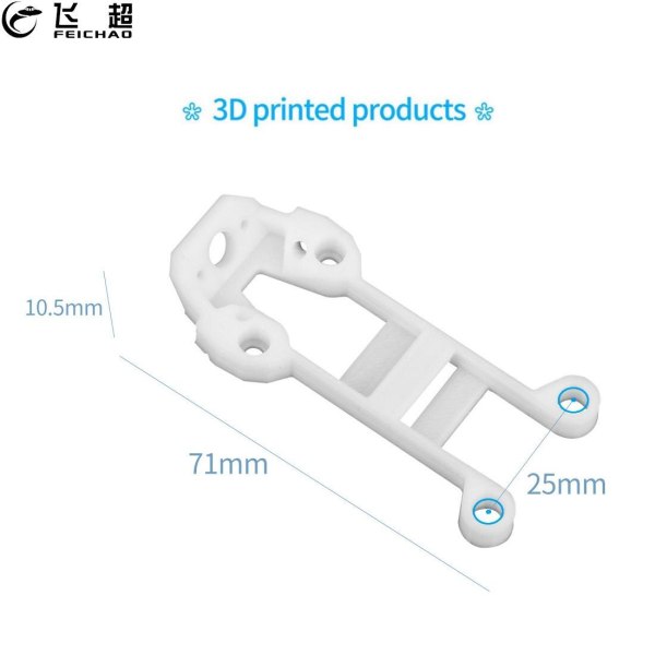 FEICAHO 3D Printed TPU Material Camera/Antenna Mount Side Panel for SL5 V2 Frame FPV Racing Drone RC Quadcopter Parts