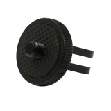 FEICHAO Mini Tripod Mount Adaptor Aluminum Alloy CNC 1/4 Screw Head Adapter for OSMO 360/GoPro Hero 13 8 7 6 5 for DJI Sony EKEN Camera Accessories
