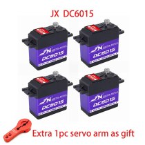 FEICHAO DC6015 Servo 15kg Aluminium Shell Metal gear Core Digital Standard for RC Drone Spare Part for For RC Model Transsmitter
