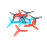 Happymodel 10Pairs 2.5 inch 65mm 3-Paddle Propeller PC Props with 1.5mm Mounting Hole for Larva-X FPV Racing Drone