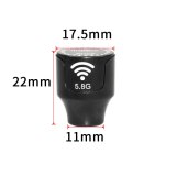 FEICHAO 1 Peice Stubby 5.8GHz 2.5Dbi RHCP/LHCP FPV Mushroom 4.8g Antenna SMA for FPV RC Racing Drone Models