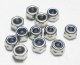 FEICHAO 1 Piece M4 Nylon Insert Lock Hex Nuts Slip-resistant For Tyre Robot + FS