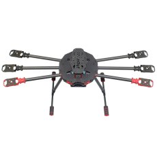 FEICHAO Q705/ Q650 3K Carbon Fiber 6-Alex Drone Folded Arm FPV UAV Quadcopter Frame Kit w/ Landing Gear Skid for DIY Helicopter