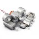 FEICHAO Motor Gear Package 12pcs In Total DIY Model Accessory Technology Small Production Materials Micro-DC Small Motor