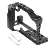 FEICHAO Camera Cage Rig for Canon for EOS M50 M5 DSLR CNC Aluminum Alloy Cold Shoe Mount Monitor Video for Vlog Film Vlogging Stabilizer