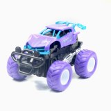 Feichao Inertia 4WD Car Vehicle Pull Back Stunt Car Anti-Shatterproof Toy Car For children's Birthday Present 2-6 years old